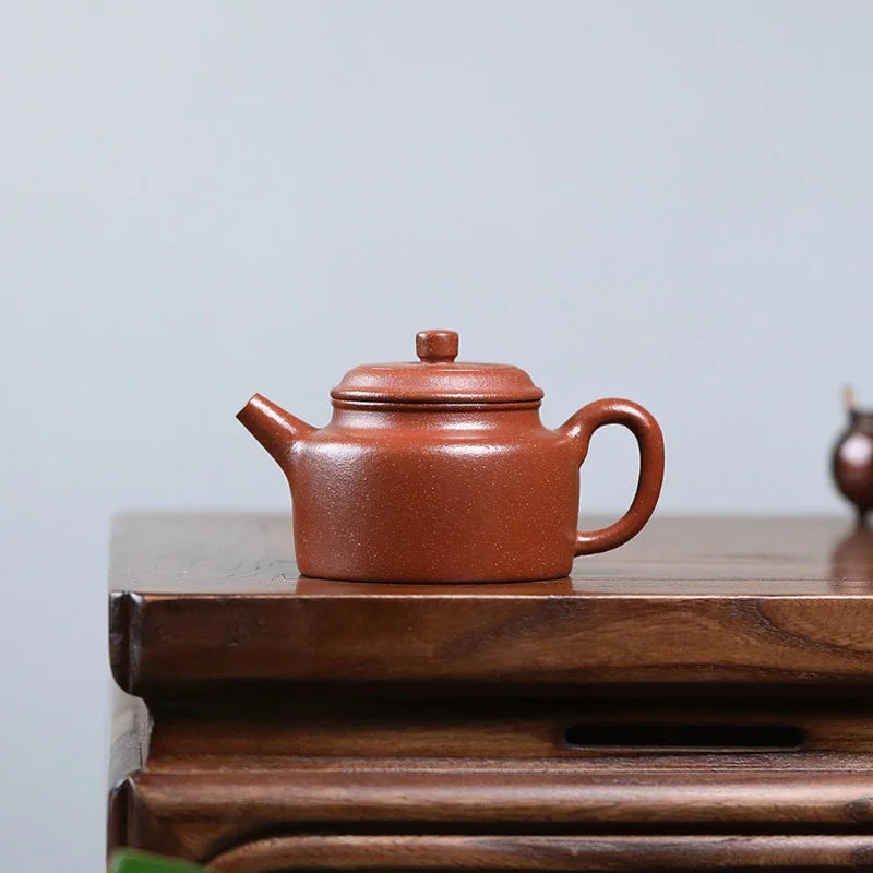 Yixing Zisha Teapot [De Zhong] (Bensan Lu Ni/Jiang Po Ni/Zi Ni - 170ml) - YIQIN TEA HOUSE | yiqinteahouse.com | <200ml, teapot, teaware, zisha teapot