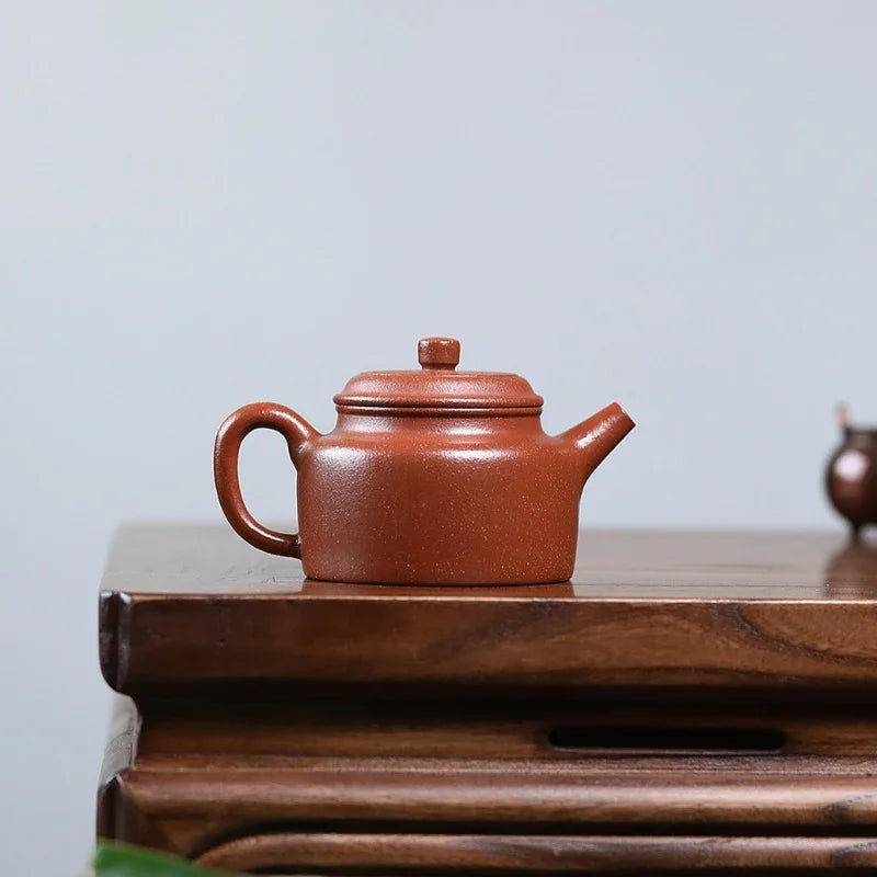 Yixing Zisha Teapot [De Zhong] (Bensan Lu Ni/Jiang Po Ni/Zi Ni - 170ml) - YIQIN TEA HOUSE | yiqinteahouse.com | <200ml, teapot, teaware, zisha teapot