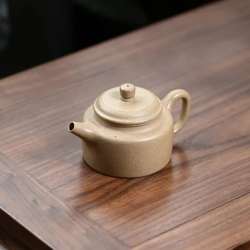 Yixing Zisha Teapot [De Zhong] (Bensan Lu Ni/Jiang Po Ni/Zi Ni - 170ml) - YIQIN TEA HOUSE | yiqinteahouse.com | <200ml, teapot, teaware, zisha teapot