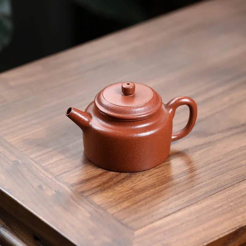 Yixing Zisha Teapot [De Zhong] (Bensan Lu Ni/Jiang Po Ni/Zi Ni - 170ml) - YIQIN TEA HOUSE | yiqinteahouse.com | <200ml, teapot, teaware, zisha teapot