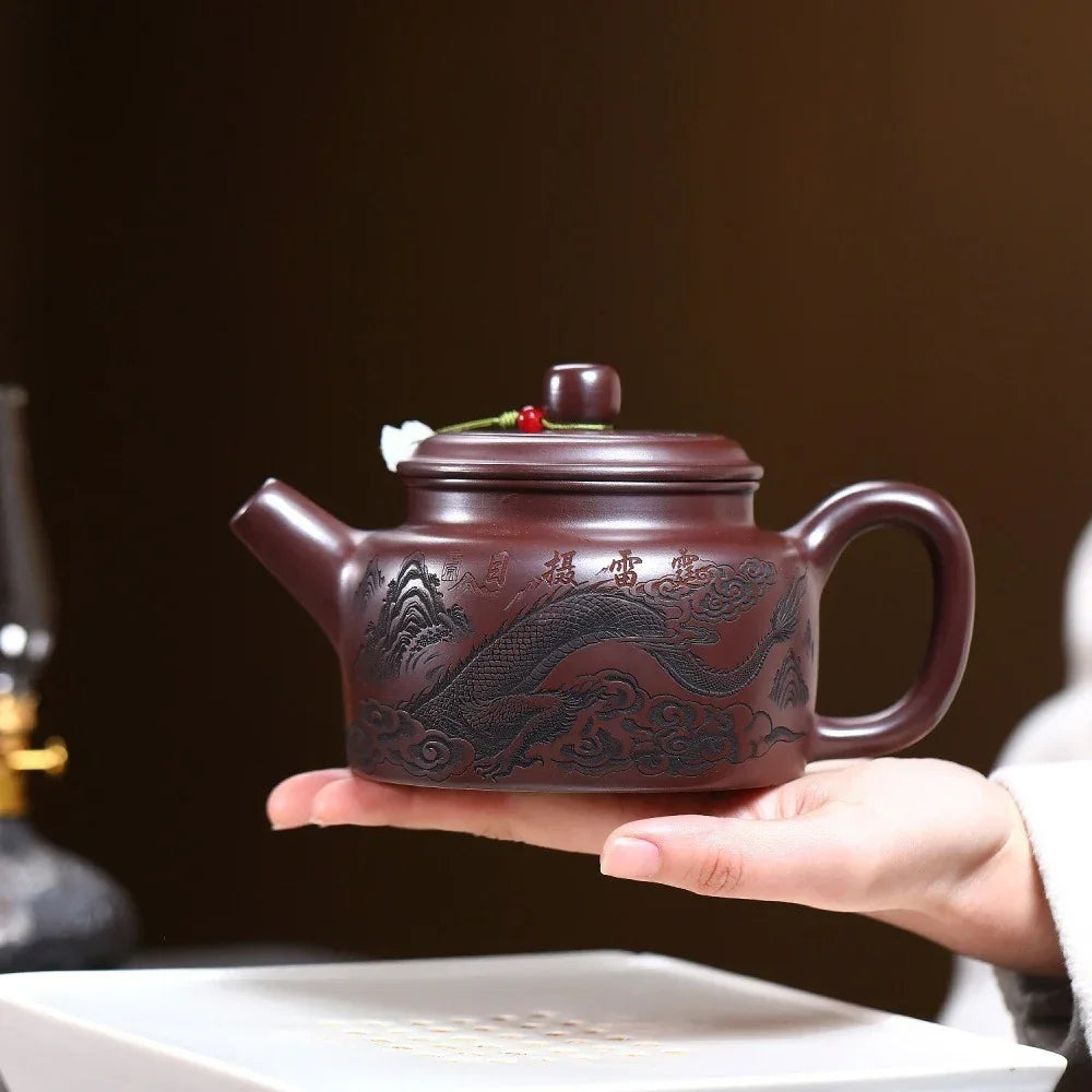 yixing-zisha-teapot-dragon-dezhong-zi-zhu-ni-480ml-yiqin-tea-house-yiqinteahouse-com-3 - YIQIN TEA HOUSE 一沁茶舍 yiqinteahouse.com
