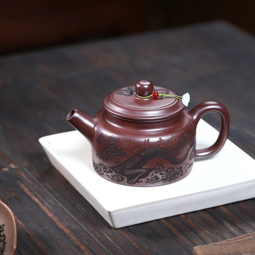 yixing-zisha-teapot-dragon-dezhong-zi-zhu-ni-480ml-yiqin-tea-house-yiqinteahouse-com-4 - YIQIN TEA HOUSE 一沁茶舍 yiqinteahouse.com