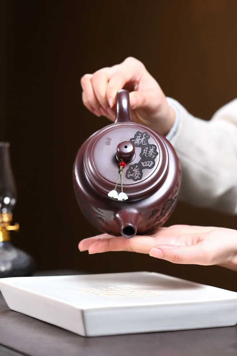 yixing-zisha-teapot-dragon-dezhong-zi-zhu-ni-480ml-yiqin-tea-house-yiqinteahouse-com-7 - YIQIN TEA HOUSE 一沁茶舍 yiqinteahouse.com