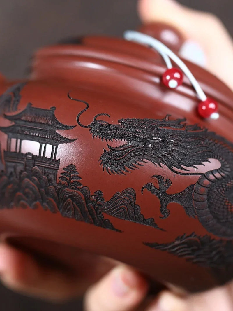 yixing-zisha-teapot-dragon-fanggu-long-xue-sha-340ml-yiqin-tea-house-yiqinteahouse-com-10 - YIQIN TEA HOUSE 一沁茶舍 yiqinteahouse.com