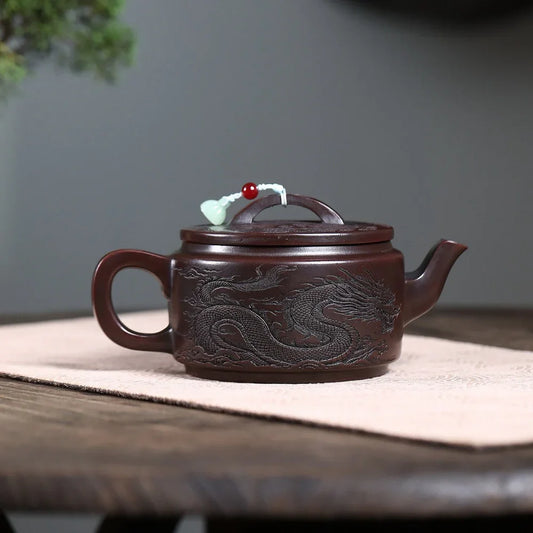 Teko Zisha Yixing [Dragon Hanwa] (Gu Tong Wu Ni - 460ml)