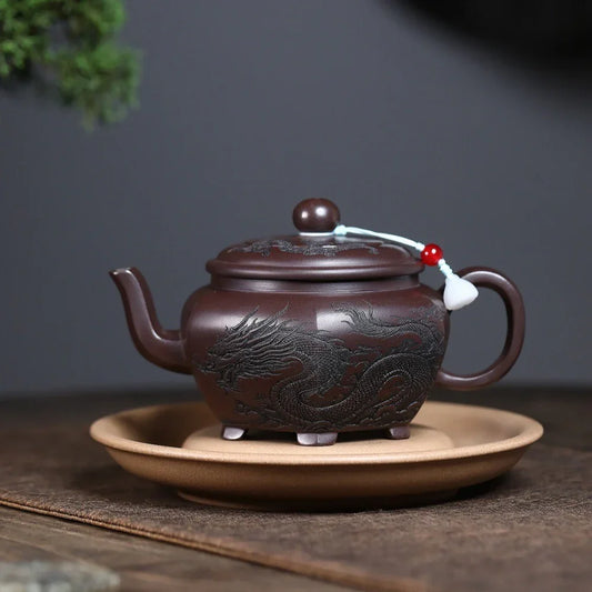 Teko Zisha Yixing [Dragon Liufang] (Gu Tong Wu Ni - 330ml)