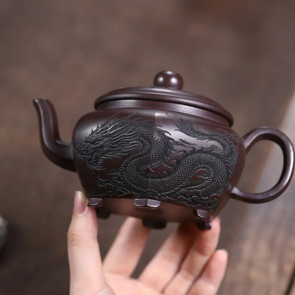 yixing-zisha-teapot-dragon-liufang-gu-tong-wu-ni-330ml-yiqin-tea-house-yiqinteahouse-com-5 - YIQIN TEA HOUSE 一沁茶舍 yiqinteahouse.com