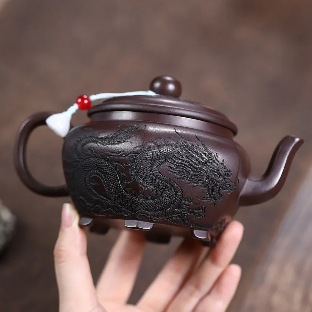yixing-zisha-teapot-dragon-liufang-gu-tong-wu-ni-330ml-yiqin-tea-house-yiqinteahouse-com-6 - YIQIN TEA HOUSE 一沁茶舍 yiqinteahouse.com