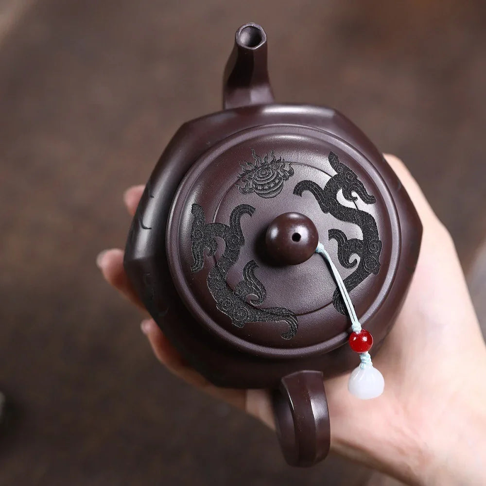 yixing-zisha-teapot-dragon-liufang-gu-tong-wu-ni-330ml-yiqin-tea-house-yiqinteahouse-com-7 - YIQIN TEA HOUSE 一沁茶舍 yiqinteahouse.com