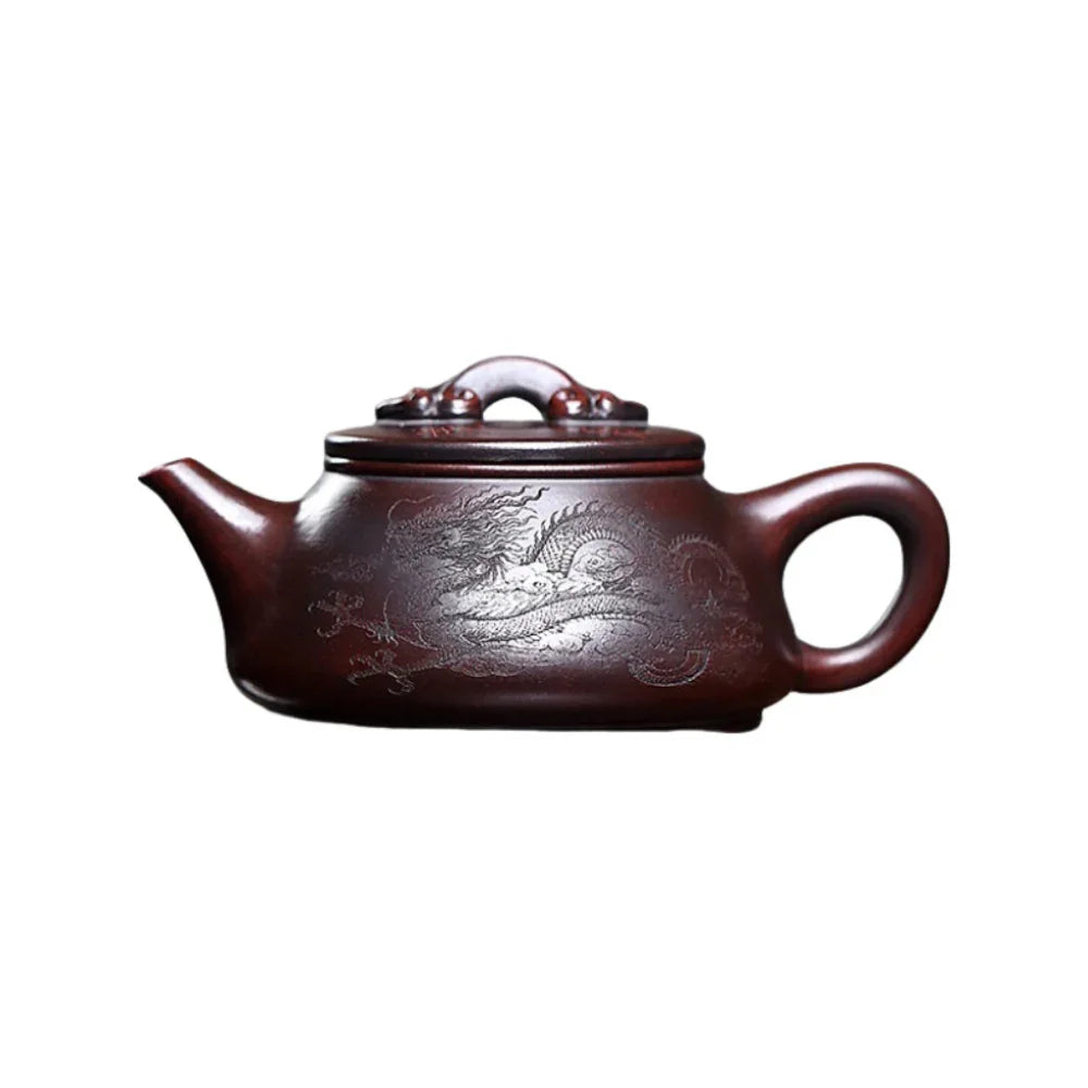 Teko Yixing Zisha [Dragon Shi Piao] (Tie Xue Hong Sha - 320ml)