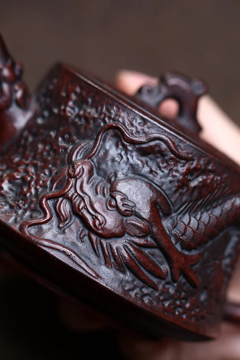 yixing-zisha-teapot-dragon-zhu-chu-tie-xie-hong-sha-350ml-yiqin-tea-house-yiqinteahouse-com-10 - YIQIN TEA HOUSE 一沁茶舍 yiqinteahouse.com