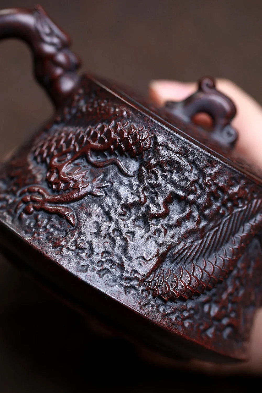 yixing-zisha-teapot-dragon-zhu-chu-tie-xie-hong-sha-350ml-yiqin-tea-house-yiqinteahouse-com-9 - YIQIN TEA HOUSE 一沁茶舍 yiqinteahouse.com