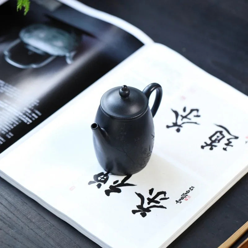 yixing-zisha-teapot-elegant-wu-jinsha-230ml-yiqin-tea-house-yiqinteahouse-com-5 - YIQIN TEA HOUSE 一沁茶舍 yiqinteahouse.com