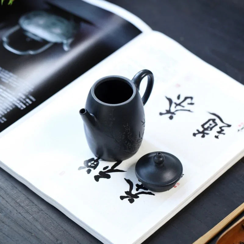 yixing-zisha-teapot-elegant-wu-jinsha-230ml-yiqin-tea-house-yiqinteahouse-com-6 - YIQIN TEA HOUSE 一沁茶舍 yiqinteahouse.com
