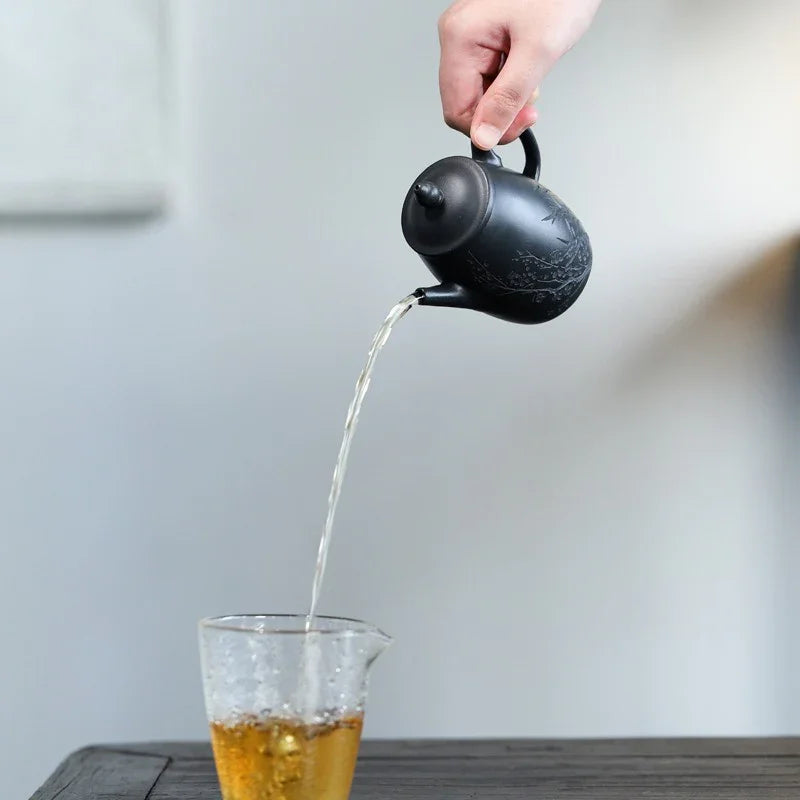 yixing-zisha-teapot-elegant-wu-jinsha-230ml-yiqin-tea-house-yiqinteahouse-com-8 - YIQIN TEA HOUSE 一沁茶舍 yiqinteahouse.com