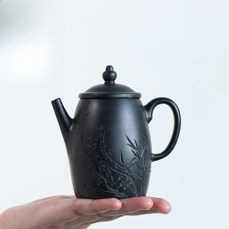 yixing-zisha-teapot-elegant-wu-jinsha-230ml-yiqin-tea-house-yiqinteahouse-com-9 - YIQIN TEA HOUSE 一沁茶舍 yiqinteahouse.com