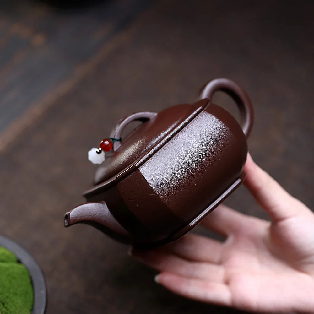 Teko Zisha Yixing [Fangyuan Hanwa] (Zi Ni - 320ml)
