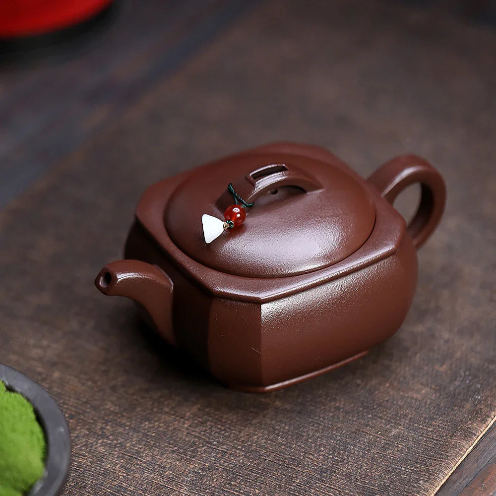 Teko Zisha Yixing [Fangyuan Hanwa] (Zi Ni - 320ml)
