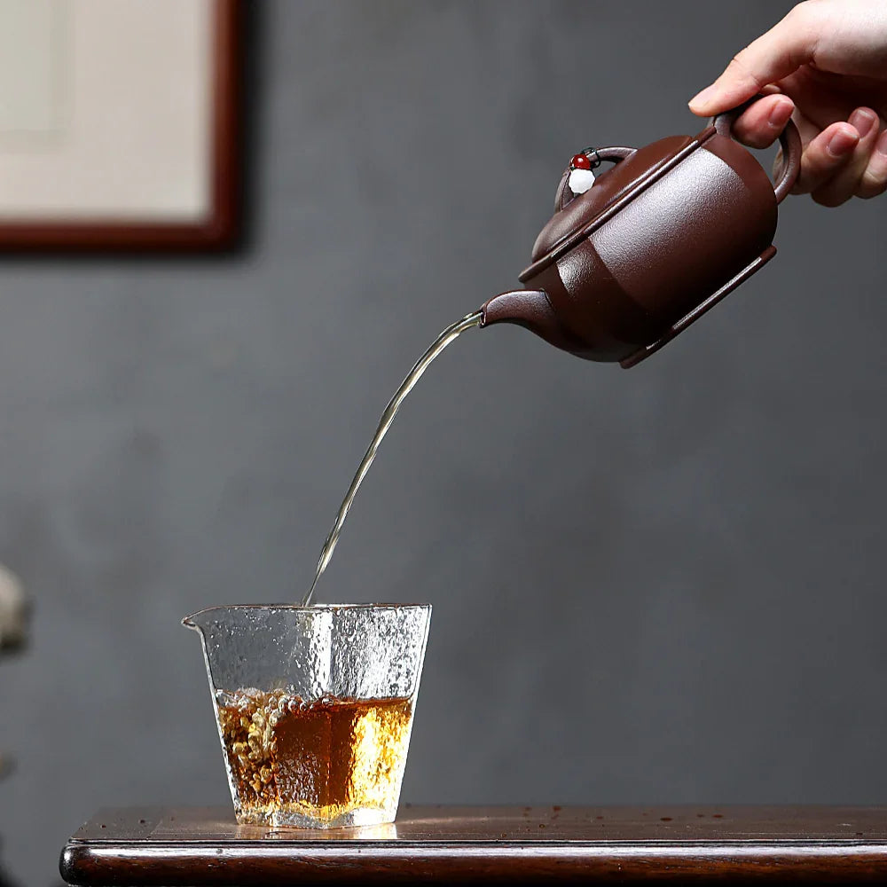 Teko Zisha Yixing [Fangyuan Hanwa] (Zi Ni - 320ml)
