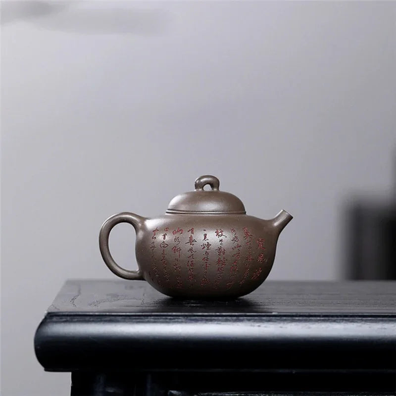 Yixing Zisha Teapot [Green Bamboo] (Qinghui Duan - 180ml) - YIQIN TEA HOUSE | yiqinteahouse.com | <200ml, teapot, teaware, zisha teapot