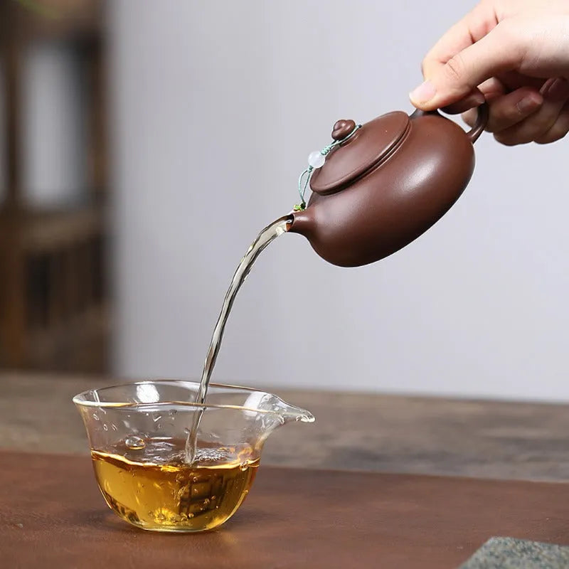 Yixing Zisha Teapot [Han Jiang] (Bensan Lu Ni/Zi Ni - 160ml) - YIQIN TEA HOUSE | yiqinteahouse.com | <200ml, teapot, teaware, zisha teapot