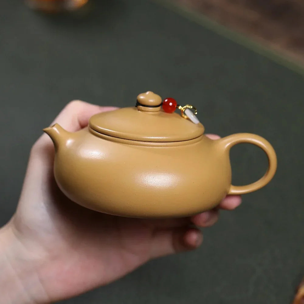 yixing-zisha-teapot-han-jiang-huangjin-duan-ni-170ml-yiqin-tea-house-yiqinteahouse-com-10 - YIQIN TEA HOUSE 一沁茶舍 yiqinteahouse.com