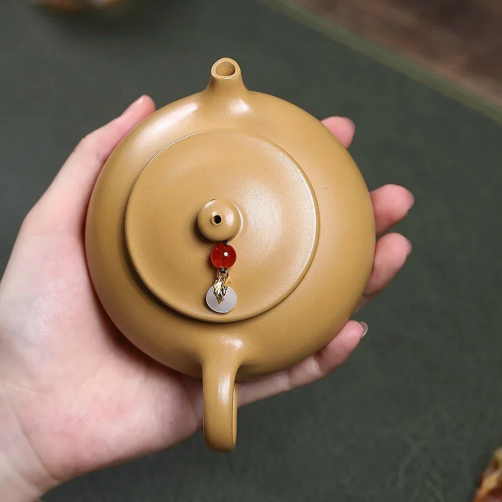 yixing-zisha-teapot-han-jiang-huangjin-duan-ni-170ml-yiqin-tea-house-yiqinteahouse-com-11 - YIQIN TEA HOUSE 一沁茶舍 yiqinteahouse.com