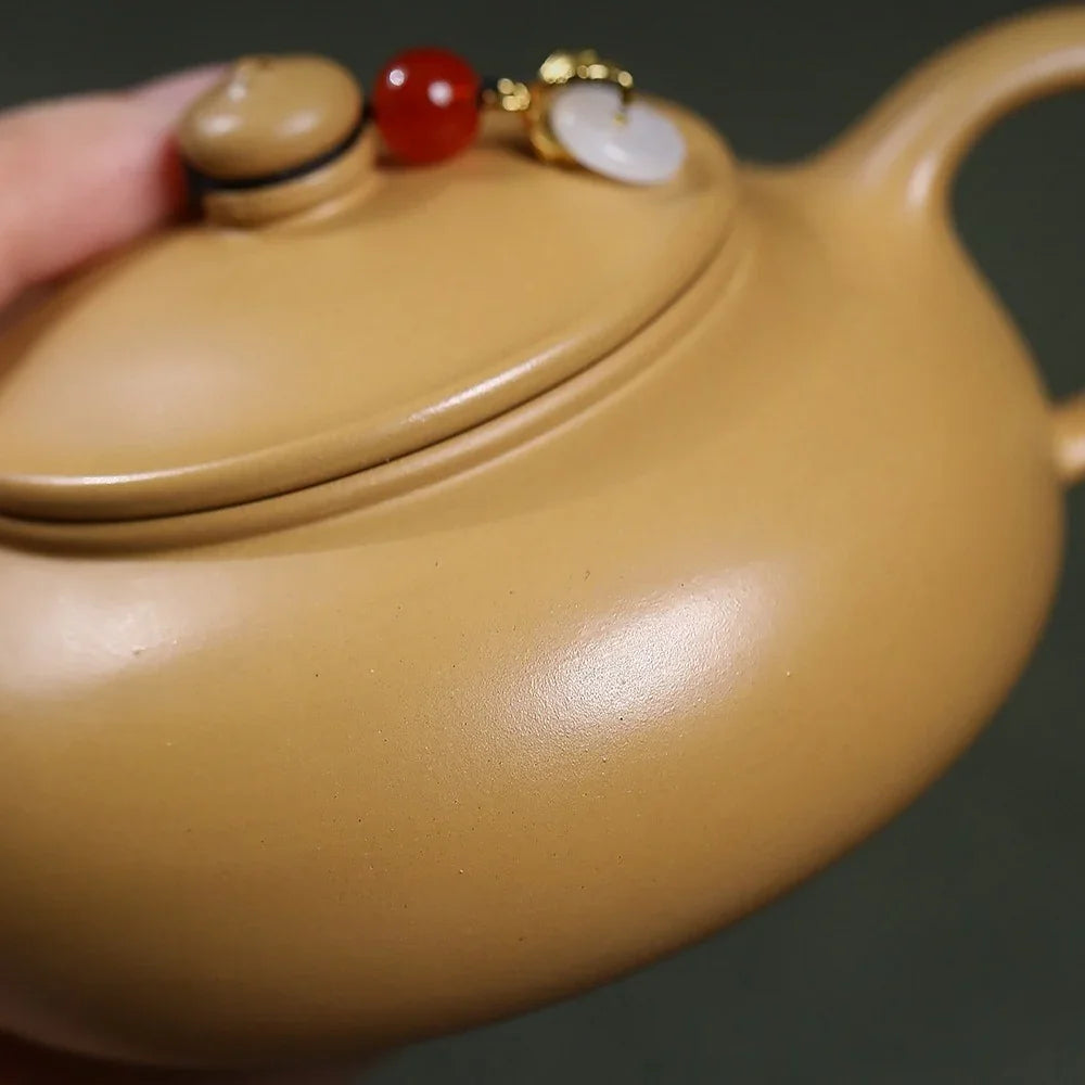 yixing-zisha-teapot-han-jiang-huangjin-duan-ni-170ml-yiqin-tea-house-yiqinteahouse-com-12 - YIQIN TEA HOUSE 一沁茶舍 yiqinteahouse.com