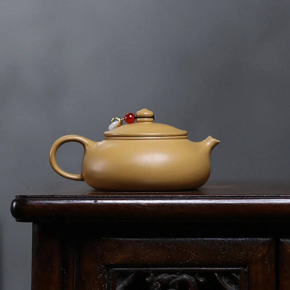 yixing-zisha-teapot-han-jiang-huangjin-duan-ni-170ml-yiqin-tea-house-yiqinteahouse-com-2 - YIQIN TEA HOUSE 一沁茶舍 yiqinteahouse.com