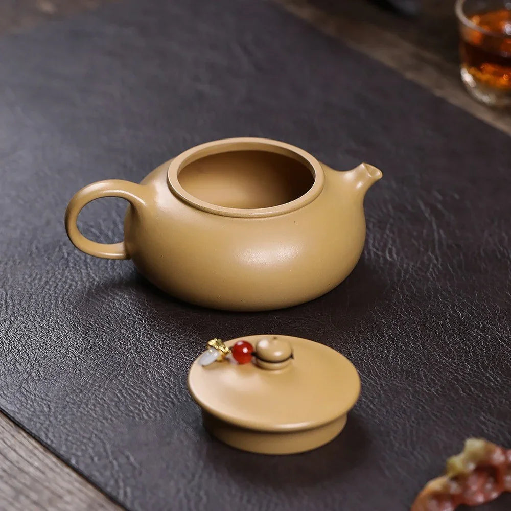 yixing-zisha-teapot-han-jiang-huangjin-duan-ni-170ml-yiqin-tea-house-yiqinteahouse-com-4 - YIQIN TEA HOUSE 一沁茶舍 yiqinteahouse.com