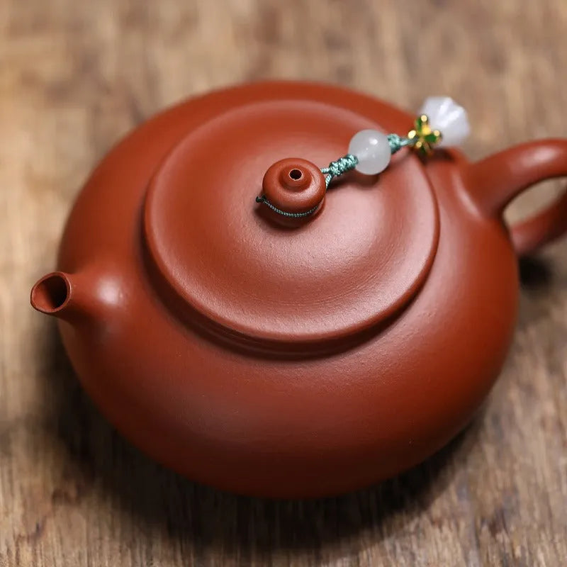 Yixing Zisha Teapot [Han Jiang] (Zhu Ni - 150ml) - YIQIN TEA HOUSE | yiqinteahouse.com | <200ml, teapot, teaware, zisha teapot