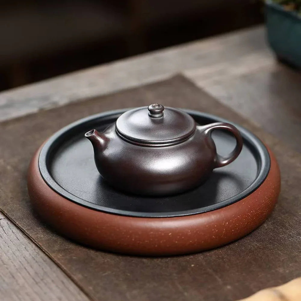 Yixing Zisha Teapot [Han Jiang] (Zi Ni Firewood Fired - 170ml) - YIQIN TEA HOUSE | yiqinteahouse.com | <200ml, teapot, teaware, zisha teapot