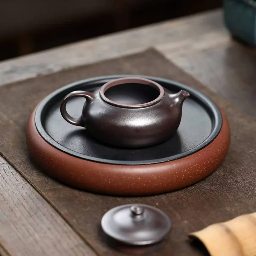 Yixing Zisha Teapot [Han Jiang] (Zi Ni Firewood Fired - 170ml) - YIQIN TEA HOUSE | yiqinteahouse.com | <200ml, teapot, teaware, zisha teapot