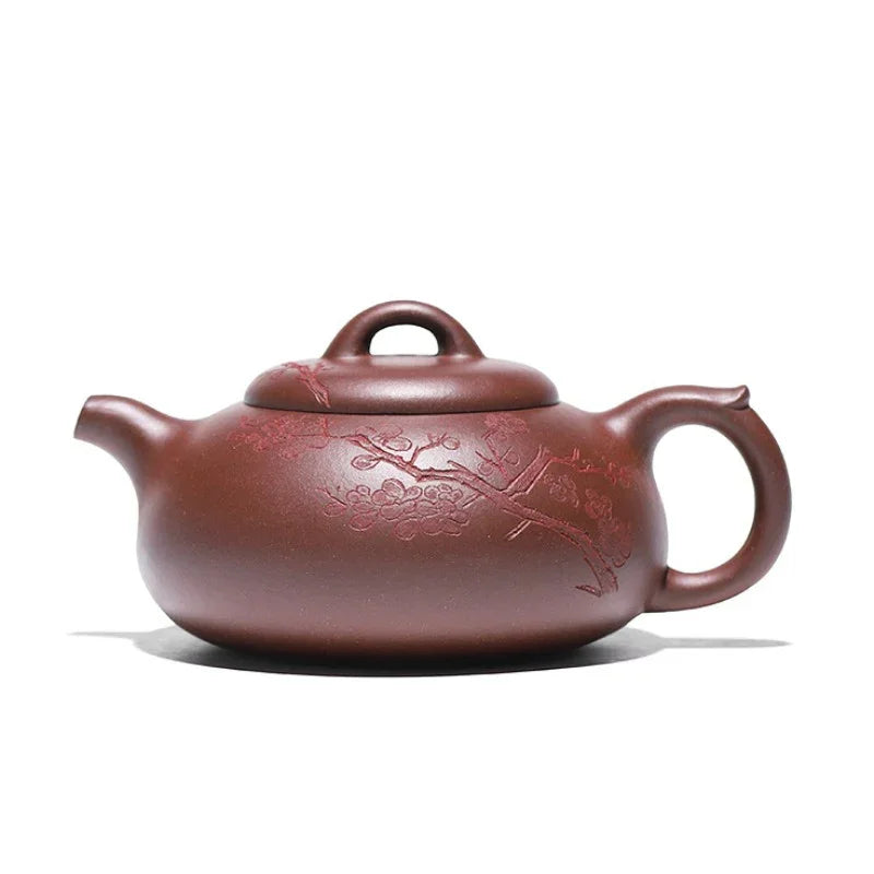 Yixing Zisha Teapot [Han Xiang] (Di Cao Qing - 330ml) - YIQIN TEA HOUSE | yiqinteahouse.com | >300ml, teapot, teaware, zisha teapot