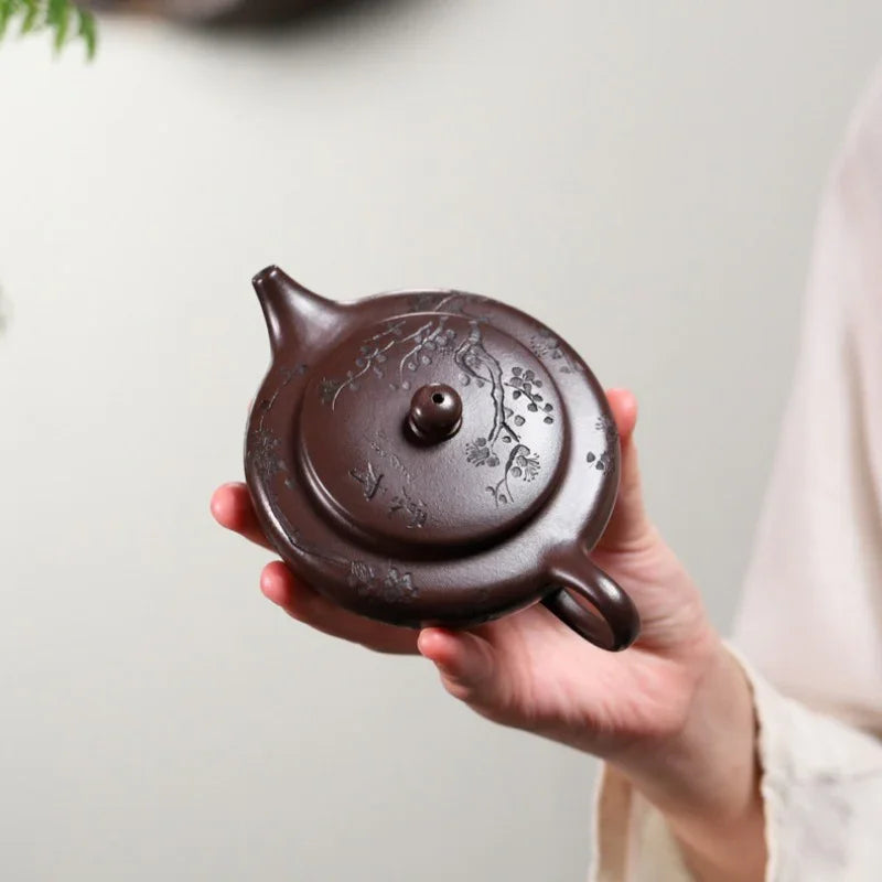 yixing-zisha-teapot-han-ying-bian-chen-zi-ni-160ml-yiqin-tea-house-yiqinteahouse-com-10 - YIQIN TEA HOUSE 一沁茶舍 yiqinteahouse.com