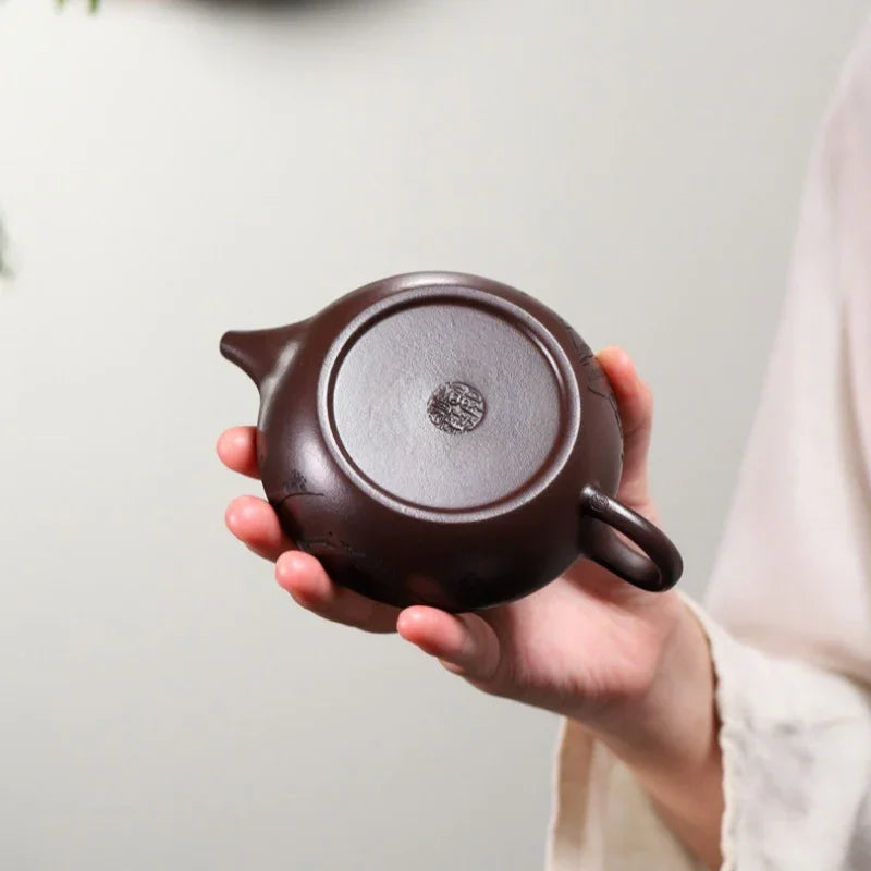 yixing-zisha-teapot-han-ying-bian-chen-zi-ni-160ml-yiqin-tea-house-yiqinteahouse-com-11 - YIQIN TEA HOUSE 一沁茶舍 yiqinteahouse.com