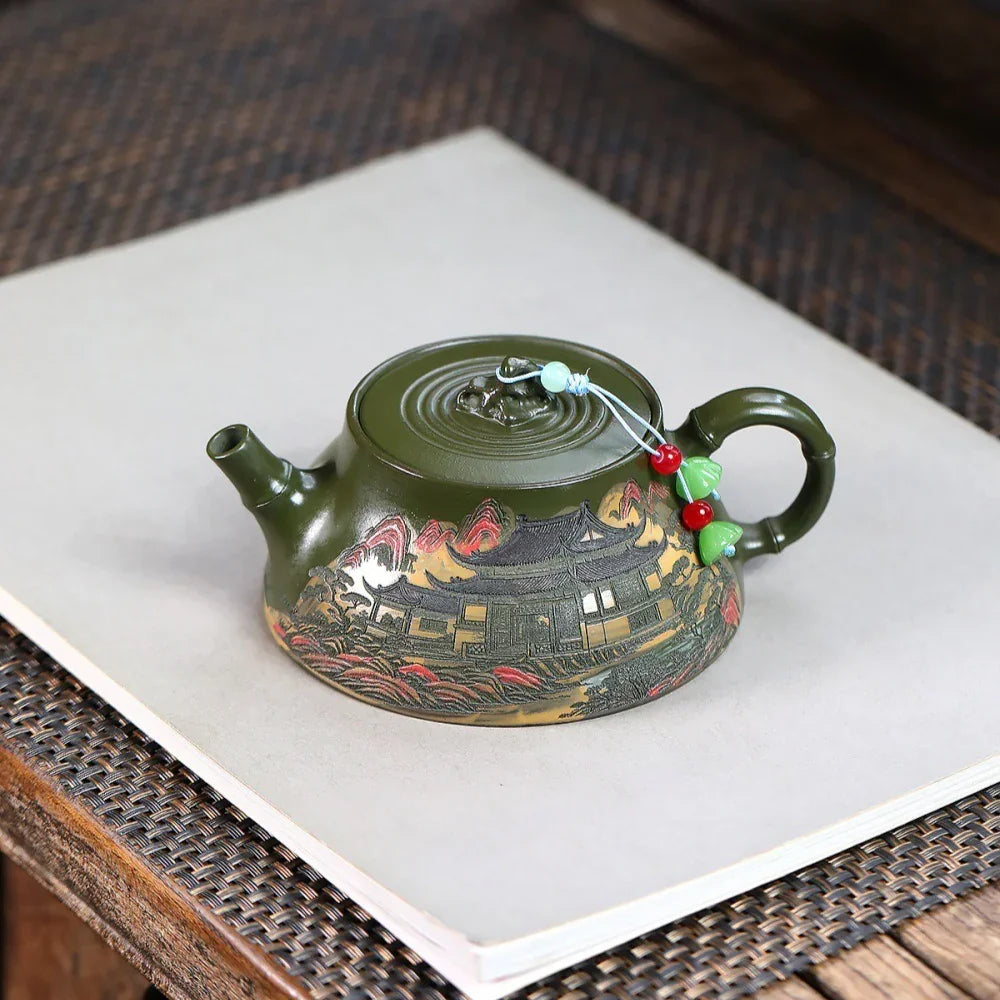 yixing-zisha-teapot-jiangnan-chun-yun-lu-ni-170ml-yiqin-tea-house-yiqinteahouse-com-5 - YIQIN TEA HOUSE 一沁茶舍 yiqinteahouse.com