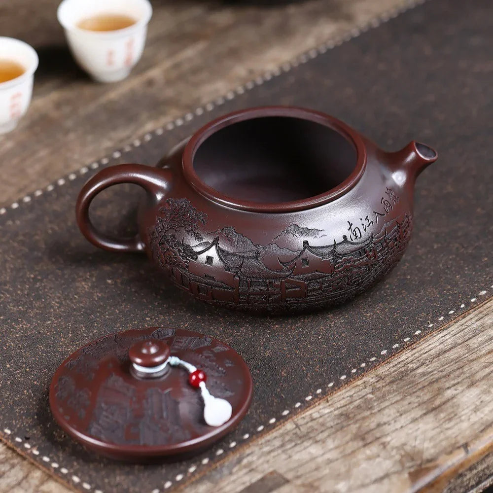 Teko Zisha Yixing [Jiangnan Han Jiang] (Gu Tong Wu Ni - 650ml)
