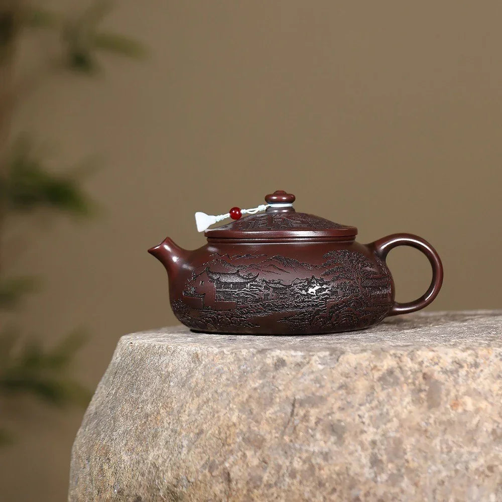 Teko Zisha Yixing [Jiangnan Han Jiang] (Gu Tong Wu Ni - 650ml)