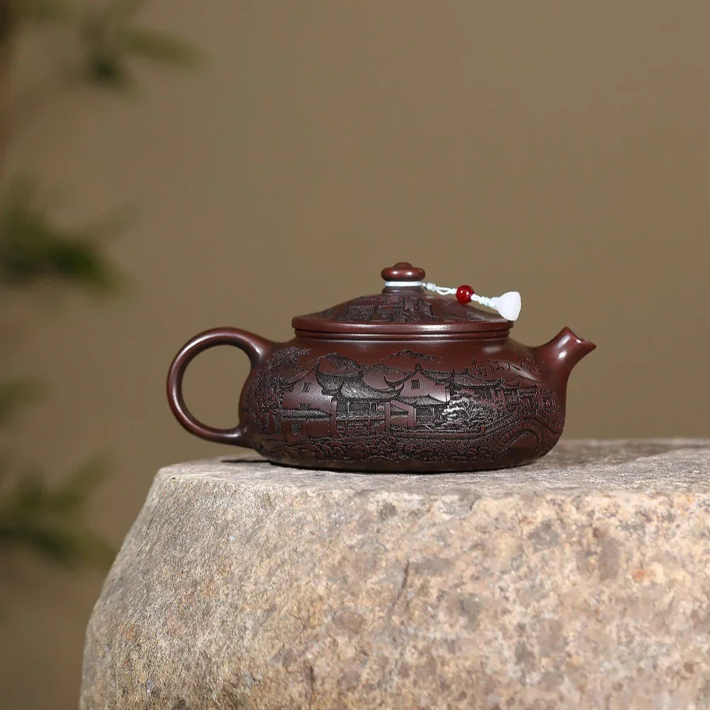 Teko Zisha Yixing [Jiangnan Han Jiang] (Gu Tong Wu Ni - 650ml)