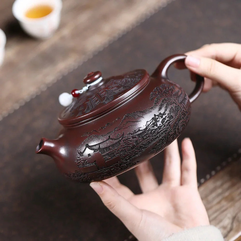 Teko Zisha Yixing [Jiangnan Han Jiang] (Gu Tong Wu Ni - 650ml)