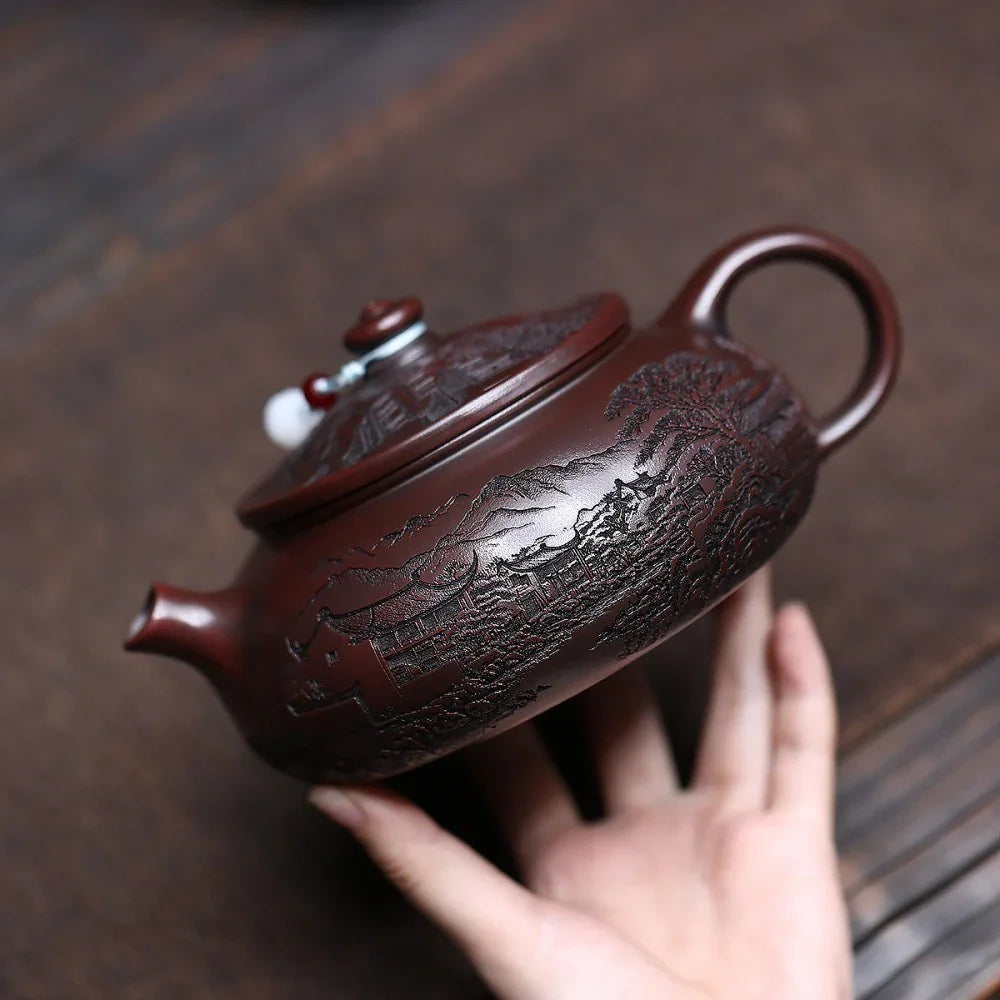 Teko Zisha Yixing [Jiangnan Han Jiang] (Gu Tong Wu Ni - 650ml)