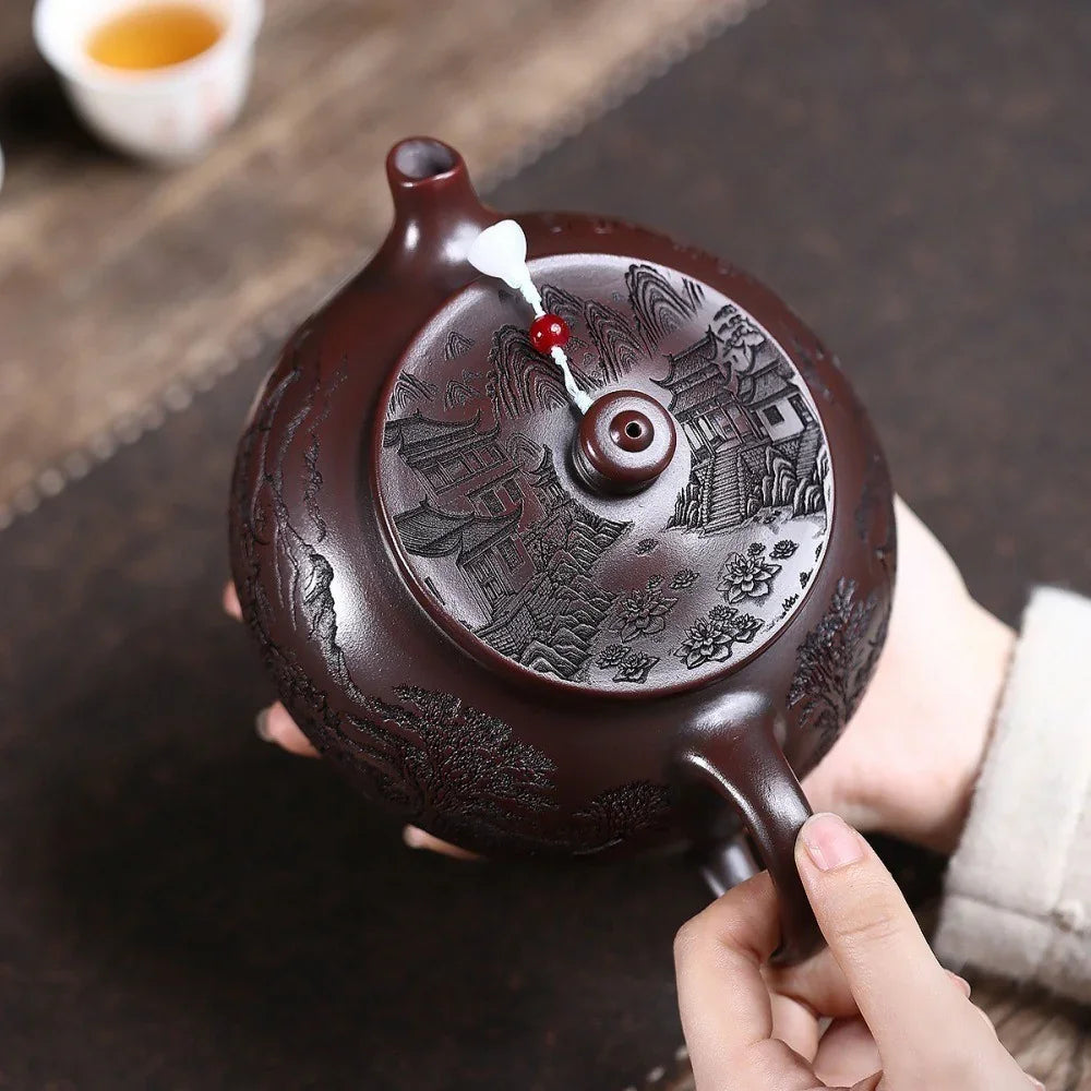 Teko Zisha Yixing [Jiangnan Han Jiang] (Gu Tong Wu Ni - 650ml)