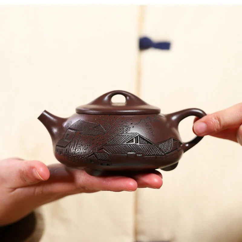 Teko Zisha Yixing [Jingzhou Shi Piao] (100 Mu Zi Ni - 240ml)