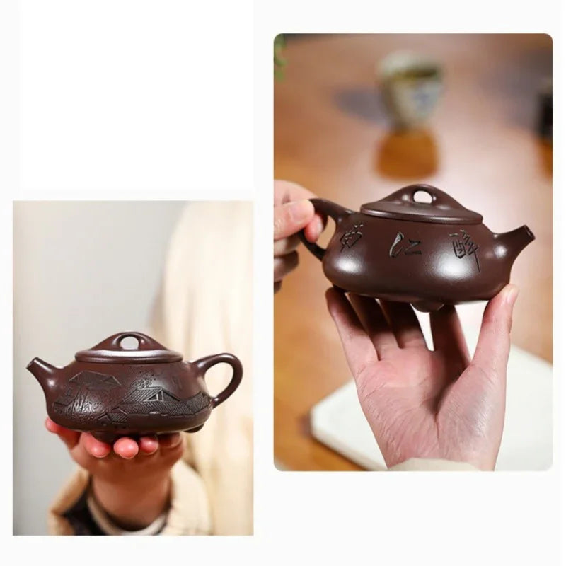 Teko Zisha Yixing [Jingzhou Shi Piao] (100 Mu Zi Ni - 240ml)