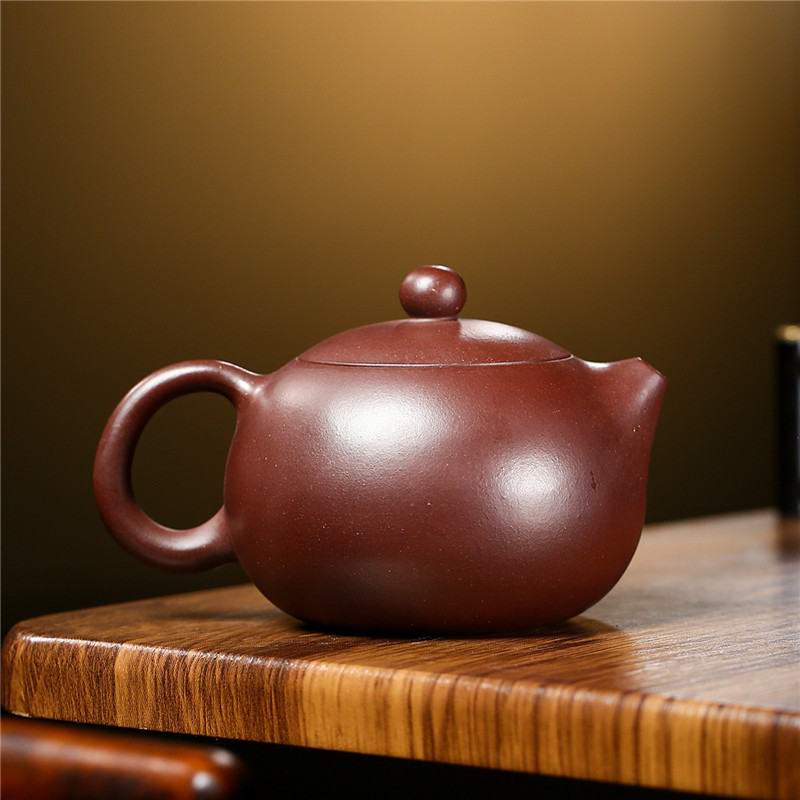 Yixing Zisha Teapot [Kagai Xishi] (Zi Ni - 200/250/300/400ml) - YIQIN TEA HOUSE | yiqinteahouse.com | 200-300ml, teapot, teapot hot picks, teaware, zisha teapot