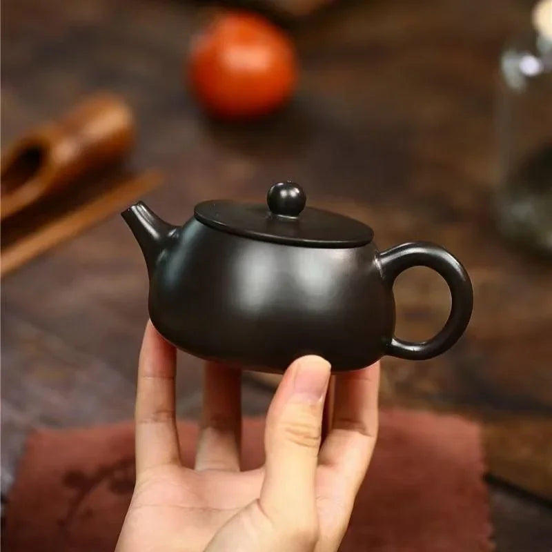 Teko Zisha Yixing [Kuan Kou Shi Piao] (Shi Huang - 200ml)