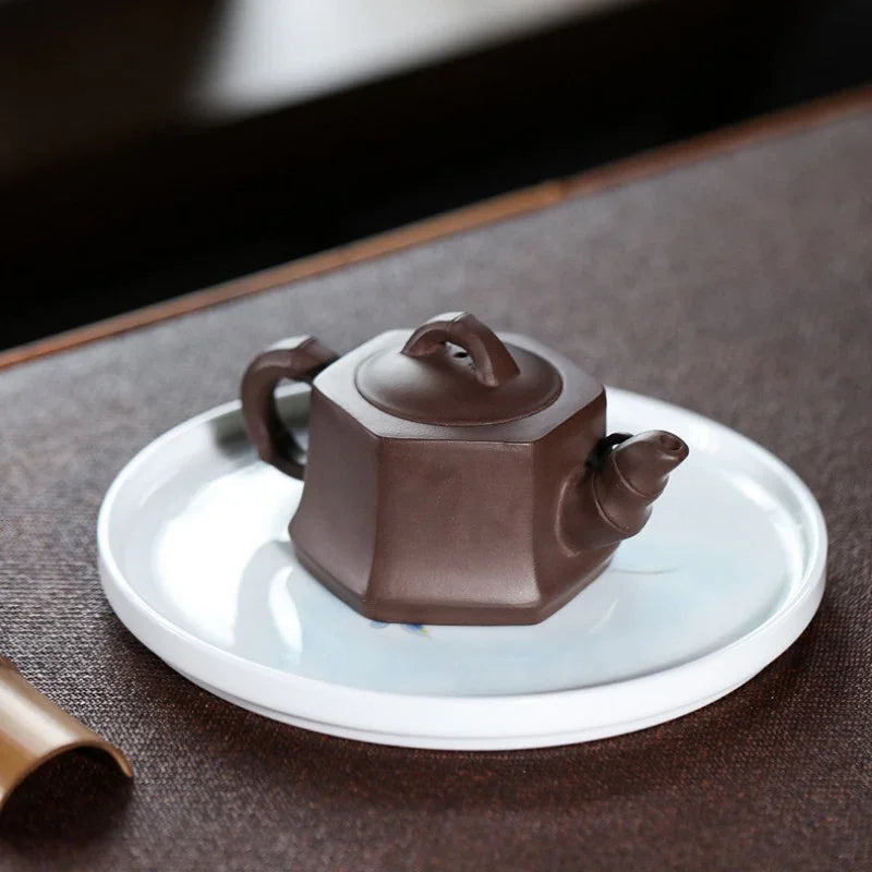 Yixing Zisha Teapot [Liufang Bamboo] (Zi Ni - 170ml) - YIQIN TEA HOUSE | yiqinteahouse.com | <200ml, teapot, teaware, zisha teapot