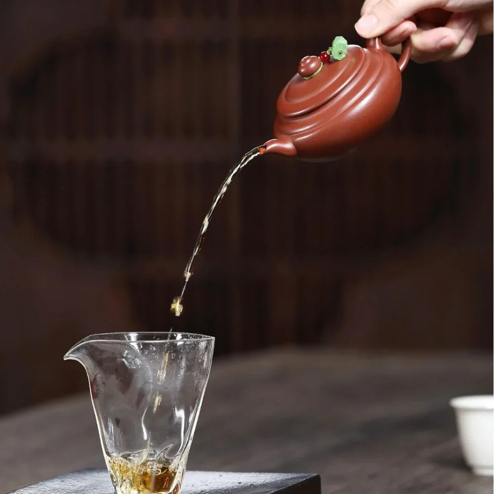 yixing-zisha-teapot-mini-bianying-guanhong-hong-pi-long-130ml-yiqin-tea-house-yiqinteahouse-com-6 - YIQIN TEA HOUSE 一沁茶舍 yiqinteahouse.com
