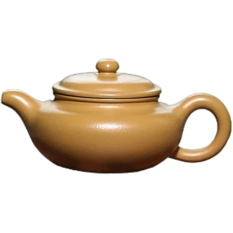 宜兴紫砂茶壶[小品仿古壶] (黄金朱泥- 100ml)